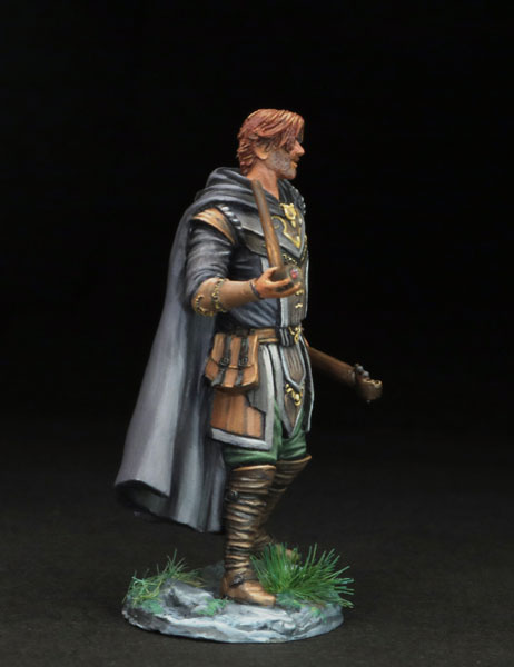 DARK SWORD MINIATURES DSM7491 Male Bard w/Pipe and Lute 