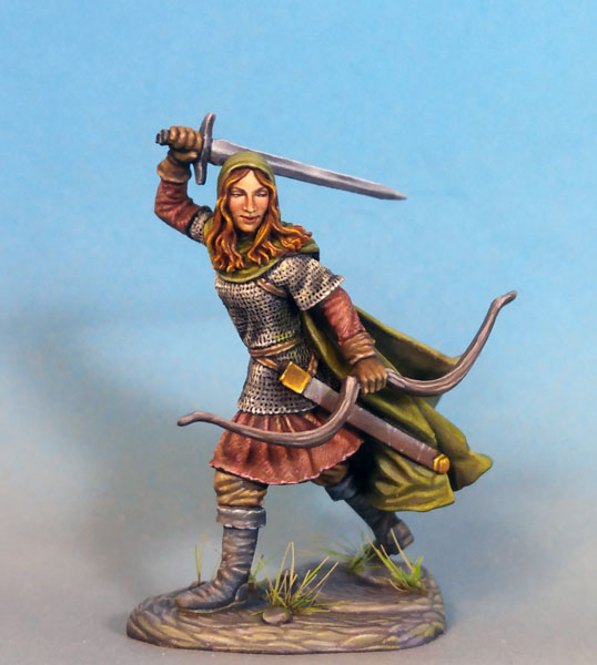 Dark sword miniatures-dsm7431 female ranger with bow